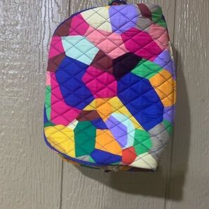 Vera Bradley Pop Art Large Zip Cosmetic